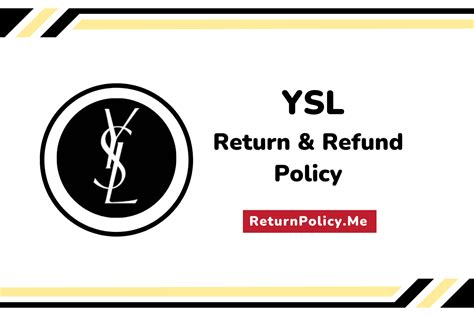 ysl perfume return policy|ysl return policy template.